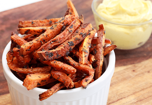 Oven-Baked Carrot and Sweet Potato Fries Recipe: Healthy & Crispy Snack