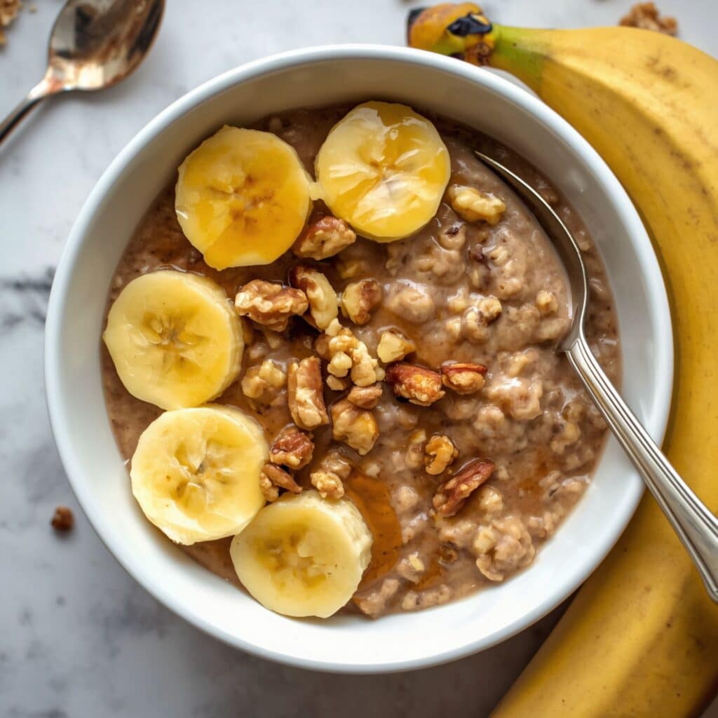 Banana Walnut Oatmeal