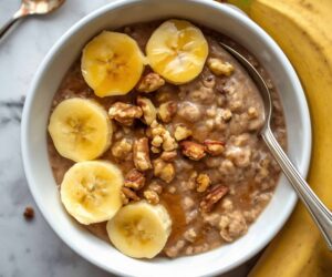 Banana Walnut Oatmeal